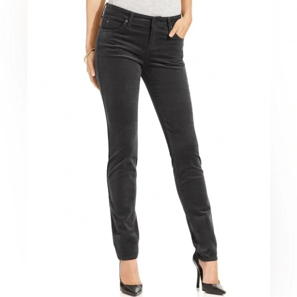 NEW Kut From the Kloth Diana Corduroy Skinny Black Pants Jeans Size 8 P NWT
